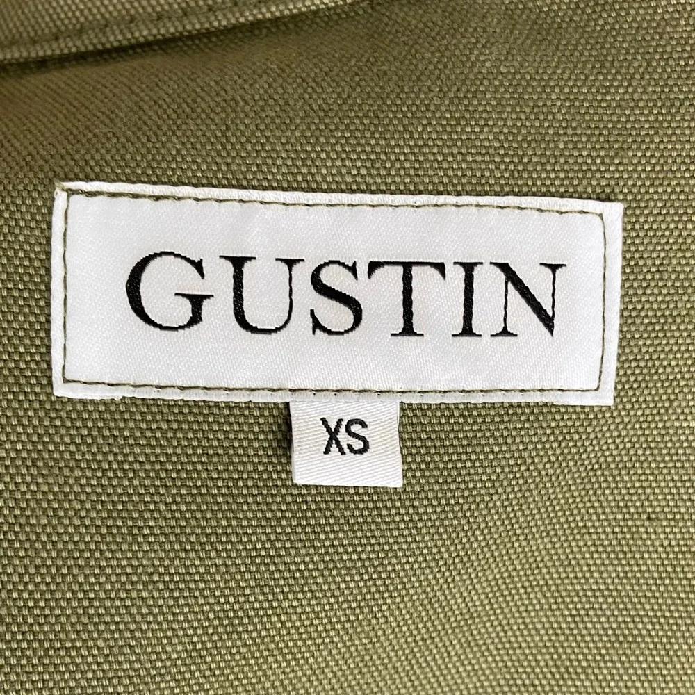 Gustin Army Green Canvas Chore Coat XS - Picture 12 of 13